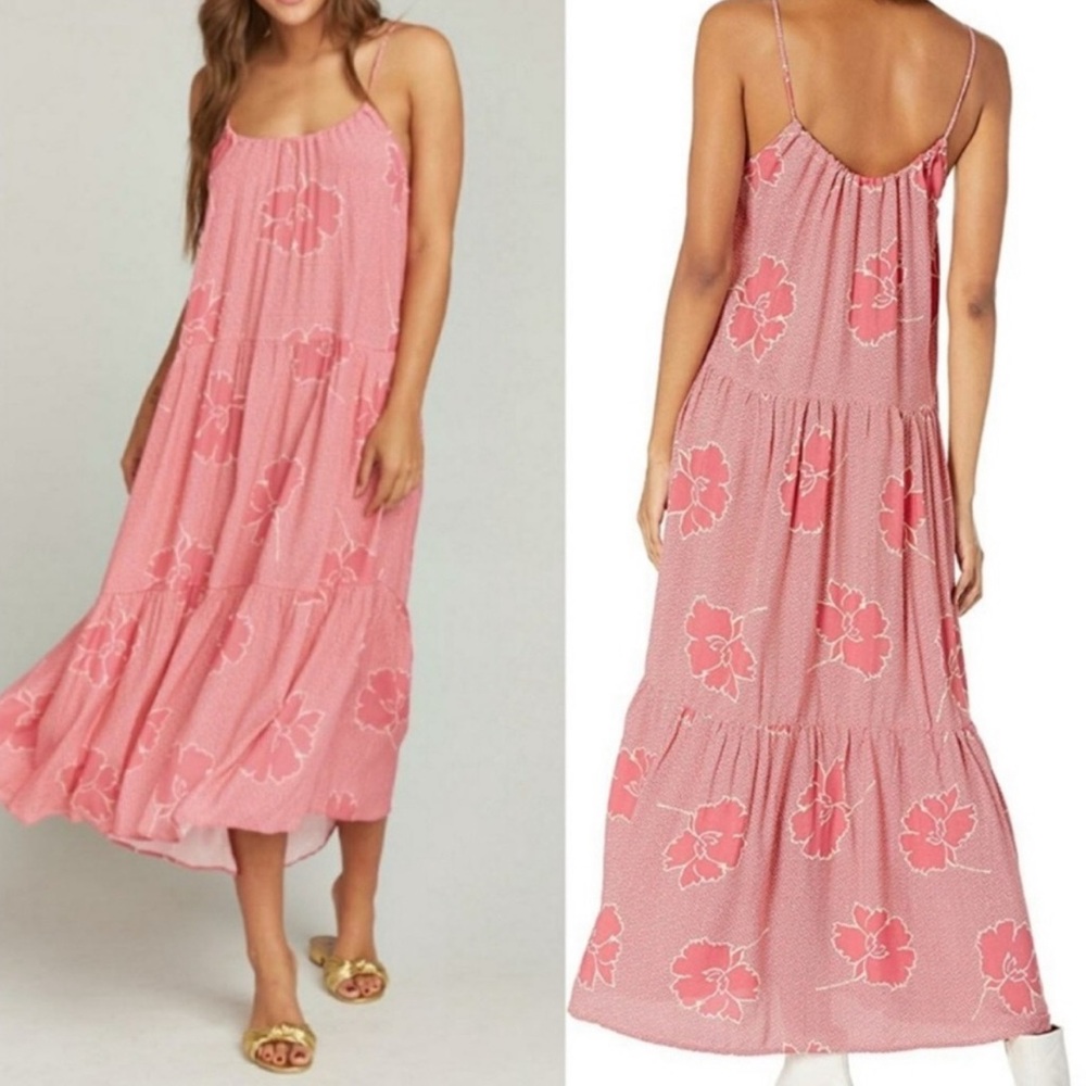 Show Me Your MuMu Pink maxi dress
